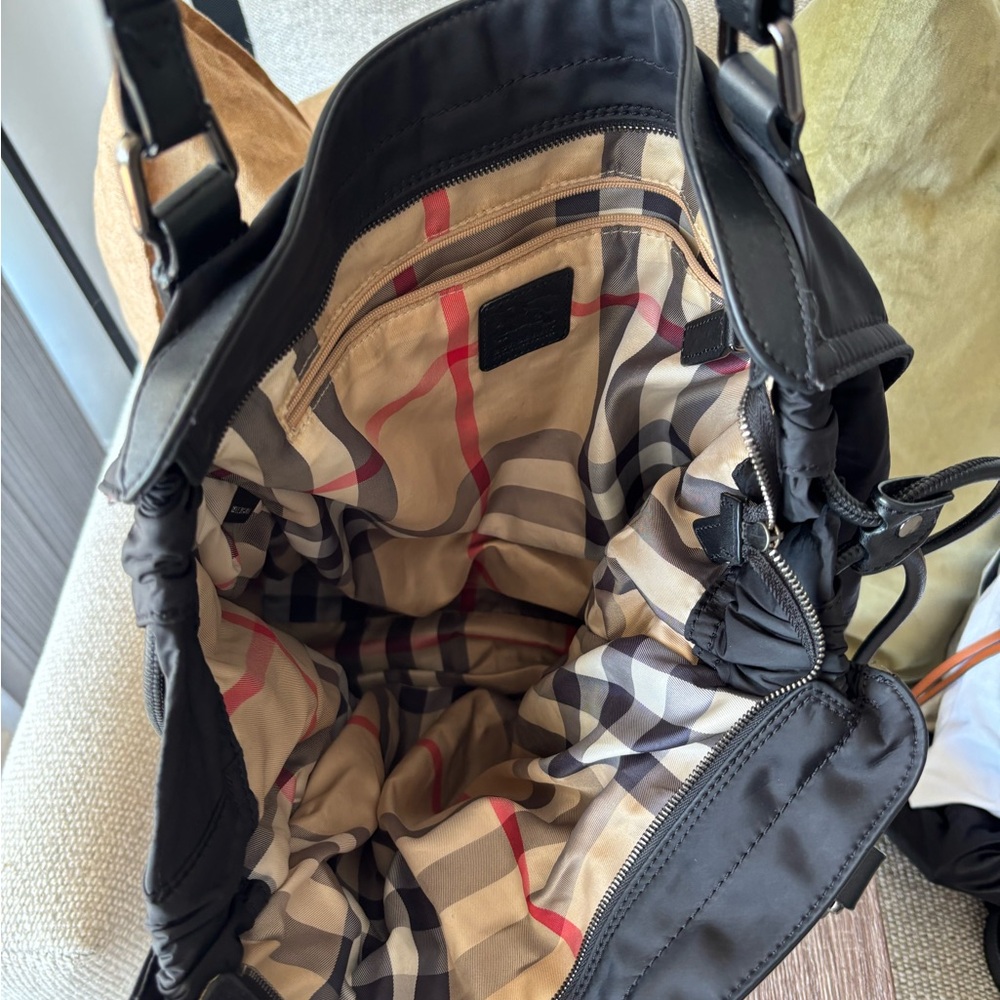 Burberry original Black Nylon Tote Bag
